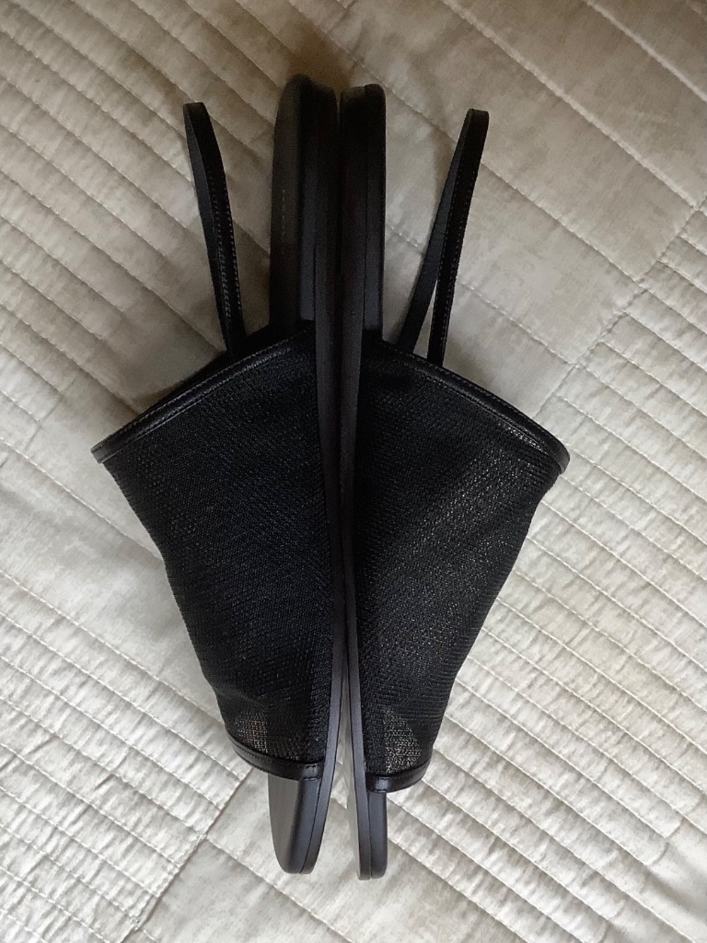 NEOUS Mesh Sling Back Flat Sandals SZ EU 37/ US 7 - Picture 5 of 15
